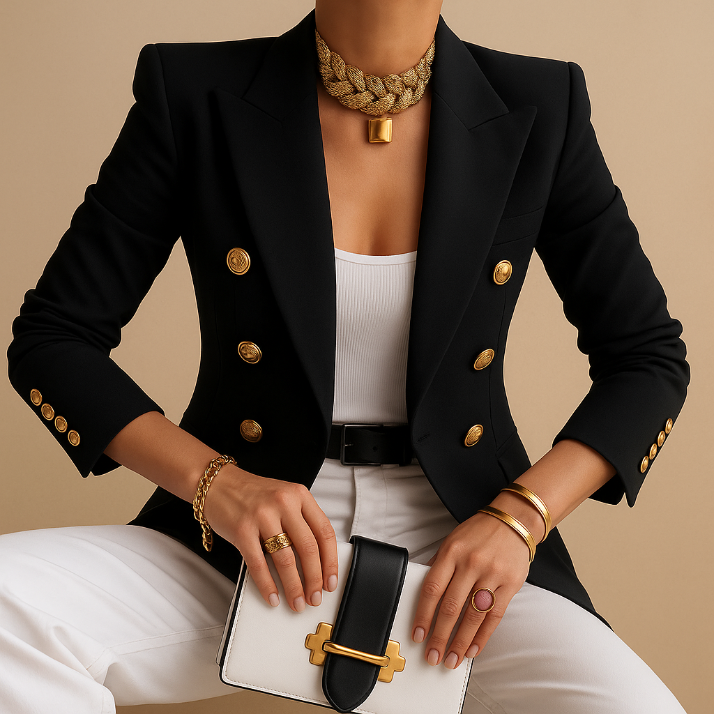 Livora™ | Élégant blazer long pour femmes