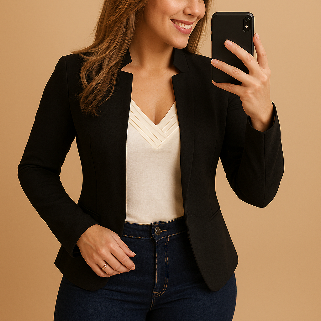 Livora™ | Blazer léger pour femme avec col à revers