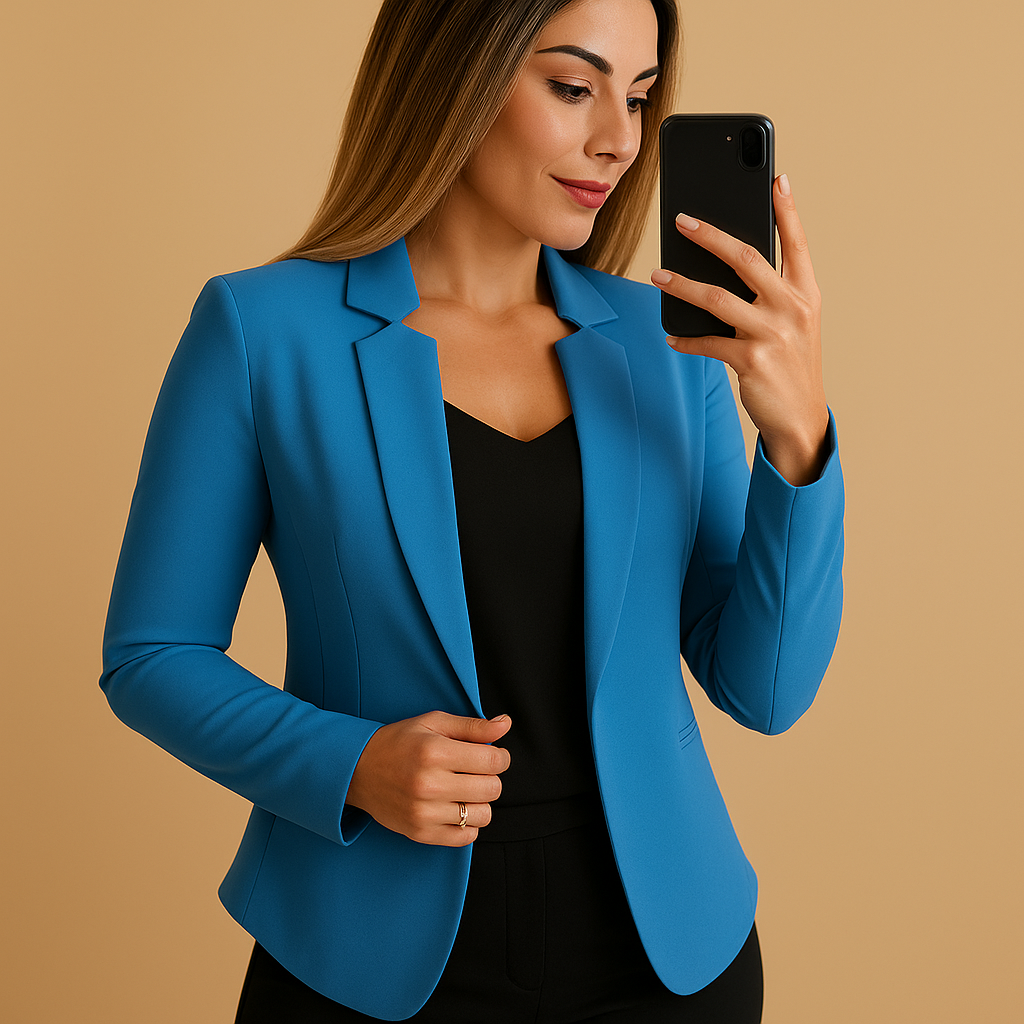 Livora™ | Blazer léger pour femme avec col à revers
