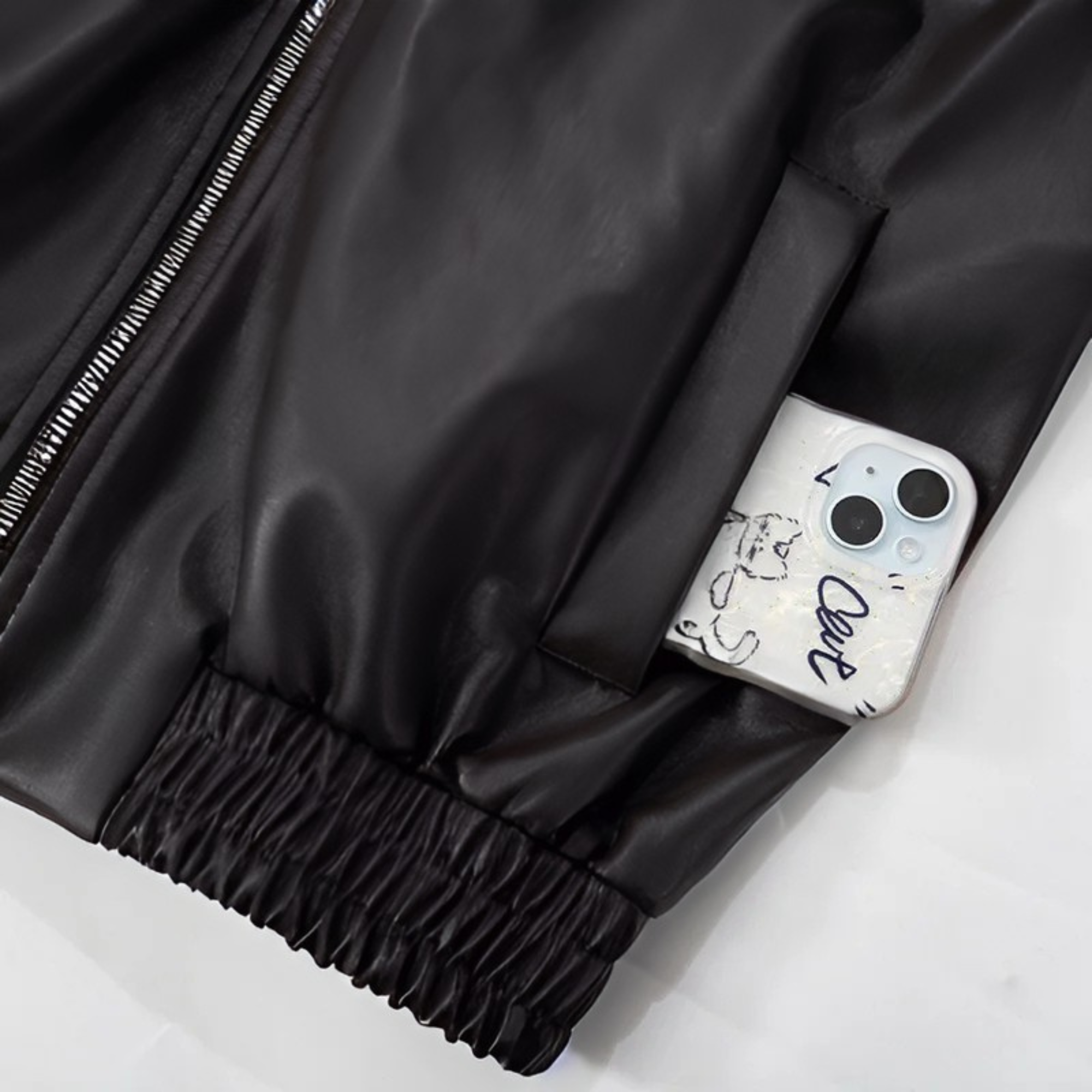 Livora™ | Veste Biker Noire