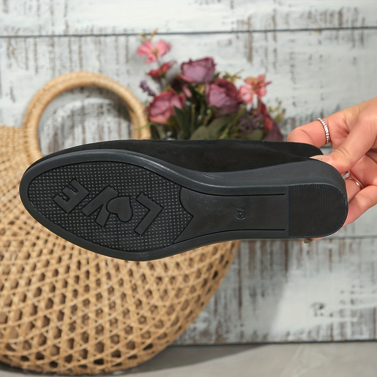 Livora™ | Ballerines confortables à talon compensé