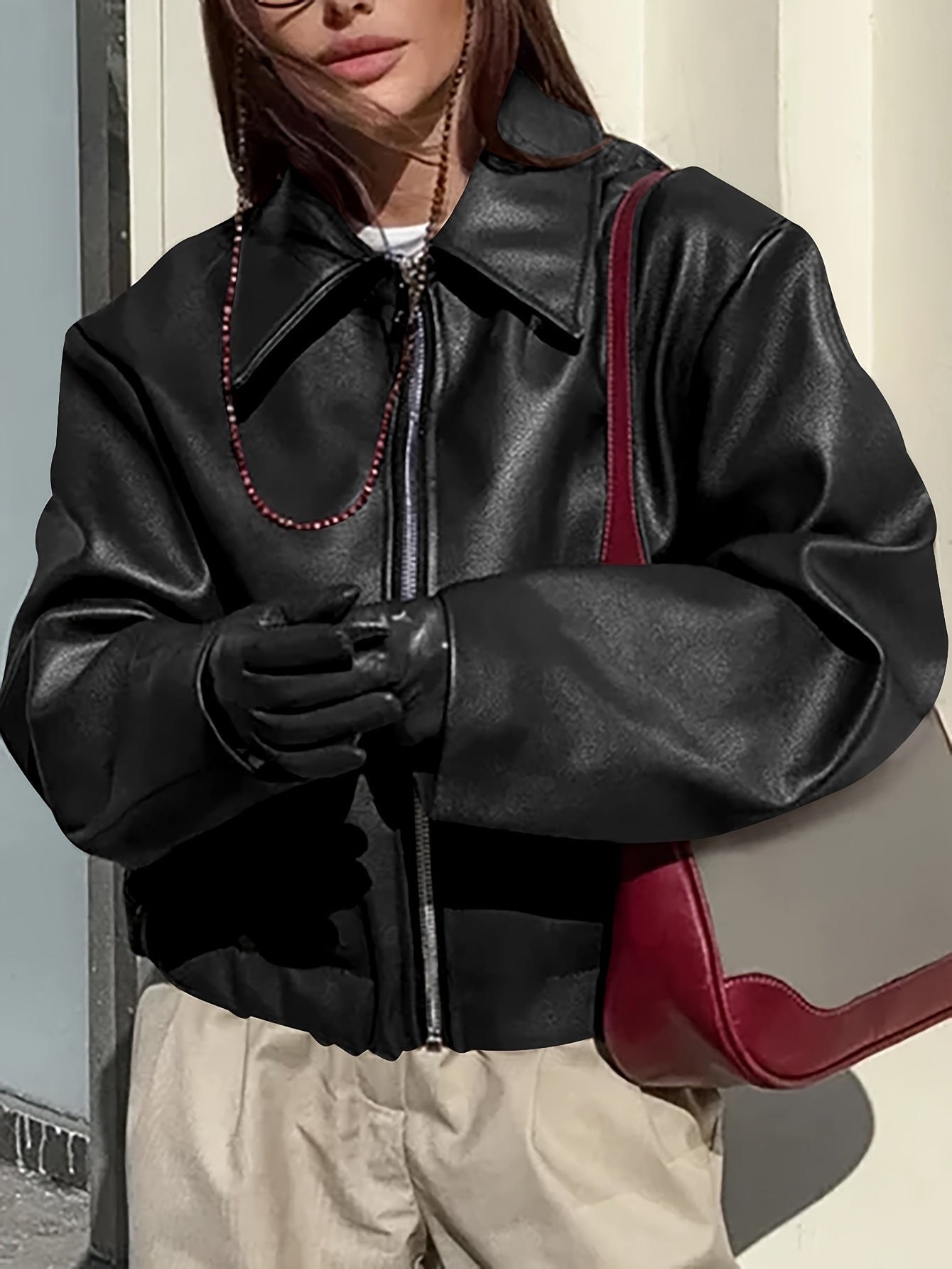 Livora™ | Veste Biker Noire