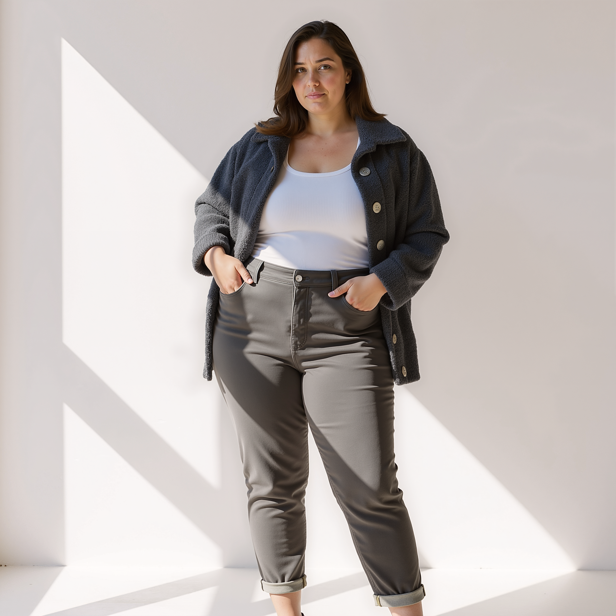 Selina | Veste d'automne en polaire | 1+1 GRATUIT