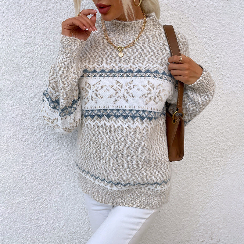 Livora™ | Pull Nordic Neige