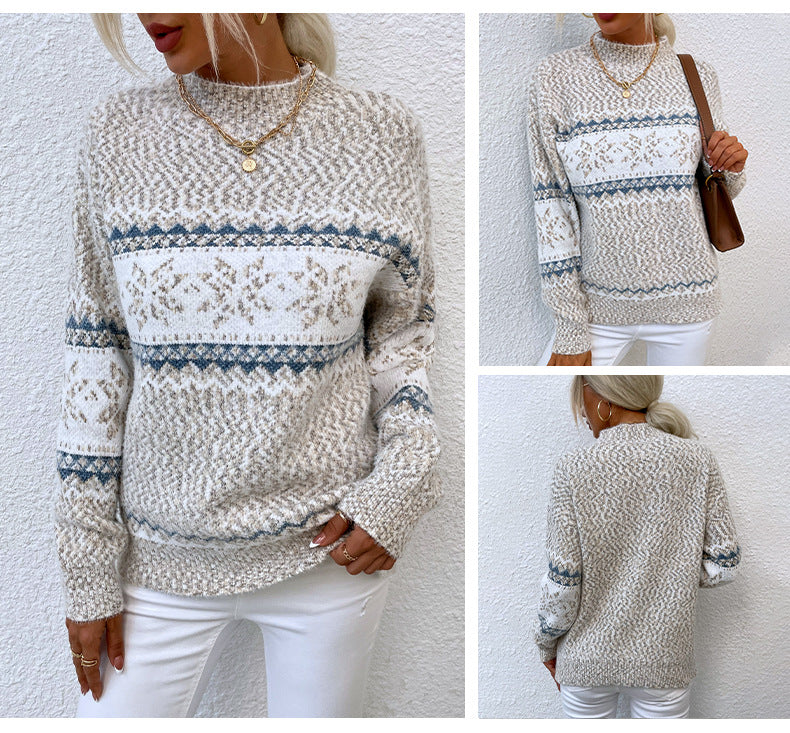 Livora™ | Pull Nordic Neige