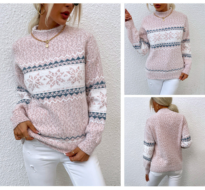 Livora™ | Pull Nordic Neige