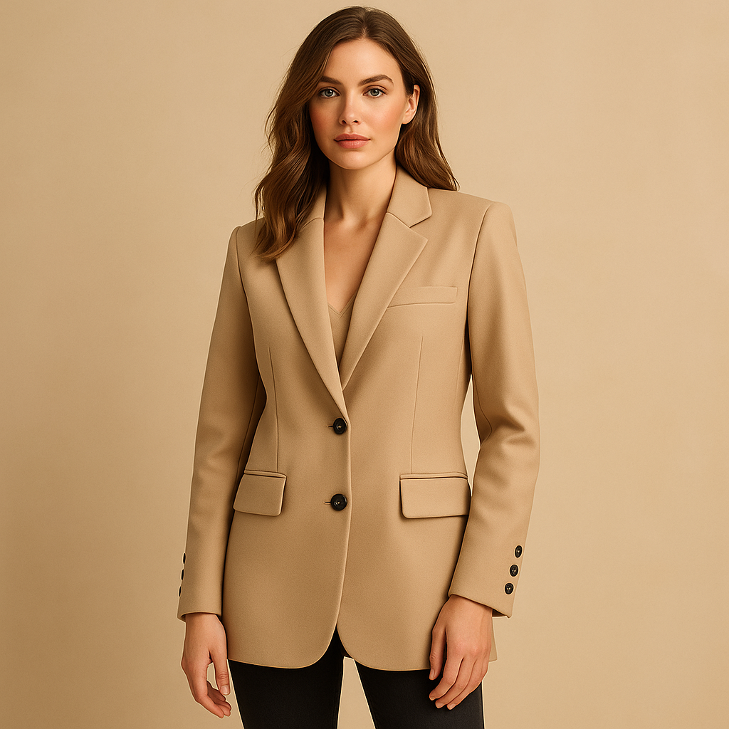 Livora™ | Blazer long au design intemporel pour femmes